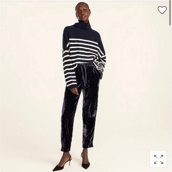 J. Crew Velvet Joggers 2P - Picture 2 of 4